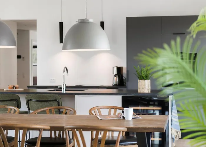 펜션 Lovely In With Sauna Oksbøl